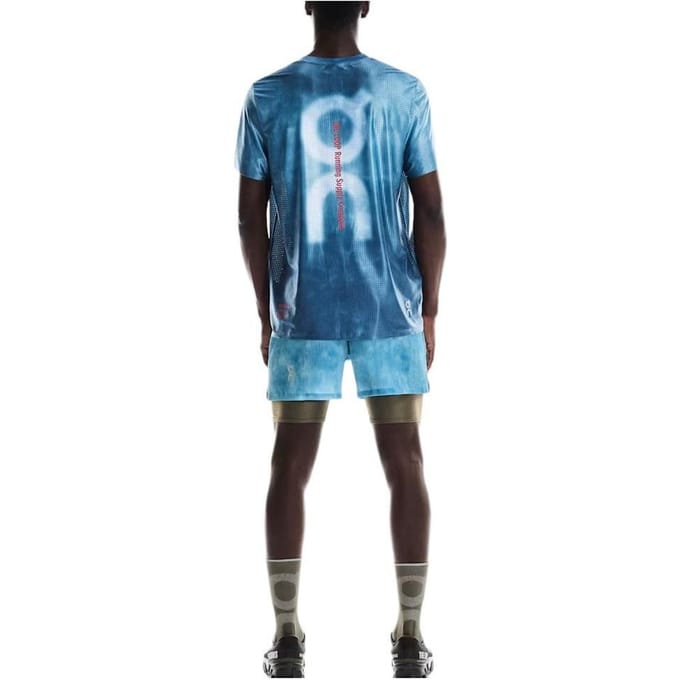 Op x PLEASURES X TheLoop Pace T-shirt Heren Nile 1MF10353859 XL blue