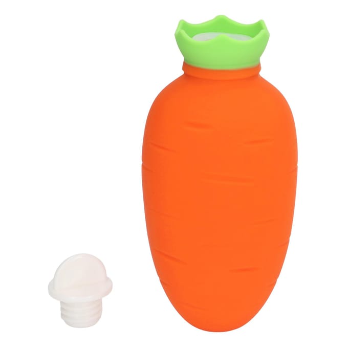 Warmwaterkruik Zak Wortelvorm Silicone Uitstekende Warmtebehoud Warmwaterzak voor Warm Water green