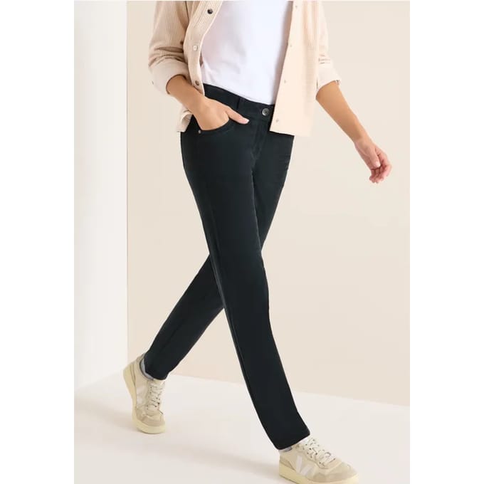 Slim Fit corduroy broek