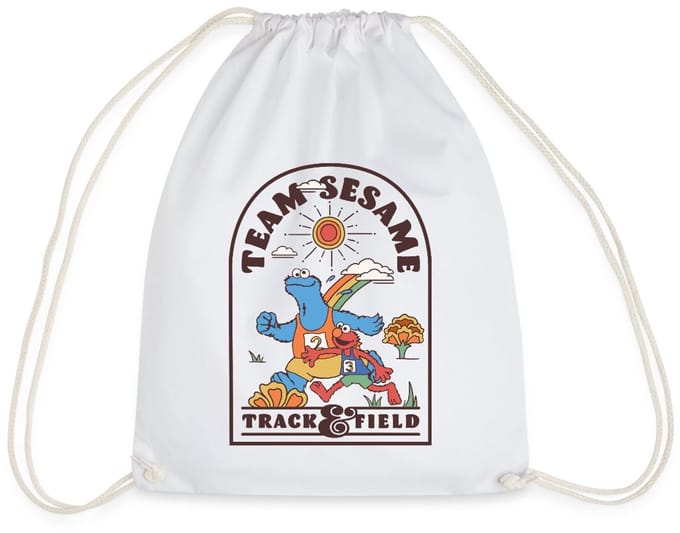 Sesamstraat Team Sesame Atletiek Gymtas