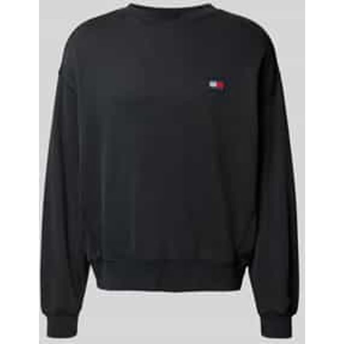Regular fit sweatshirt van puur katoen