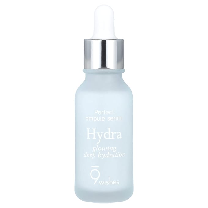 9Wishes, Ampoule Serum, Hydra, 25ml (0.85fl oz) white