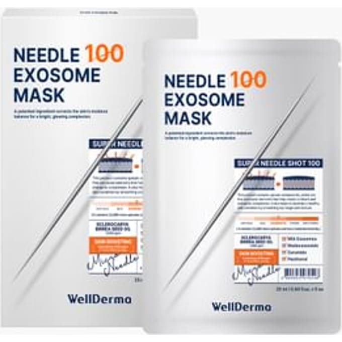 WellDerma - Needle Exosome Mask Pack 100 Set - Gezichtsmasker