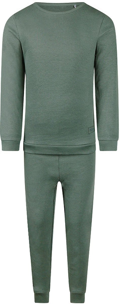 Koko Noko Jongens Pyjamaset - Donkergroen