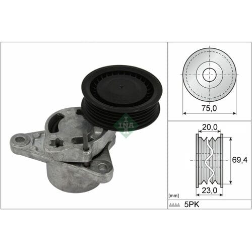 Schaeffler Ina Riemspanner, Poly V-riem INA 534 0822 10