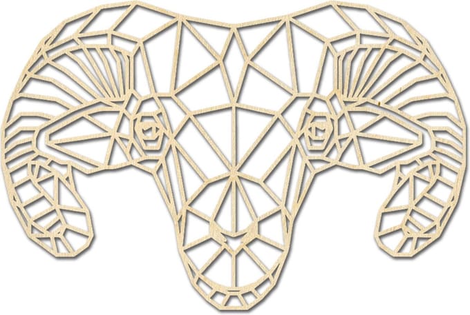 Geometrische Ram / Dieren