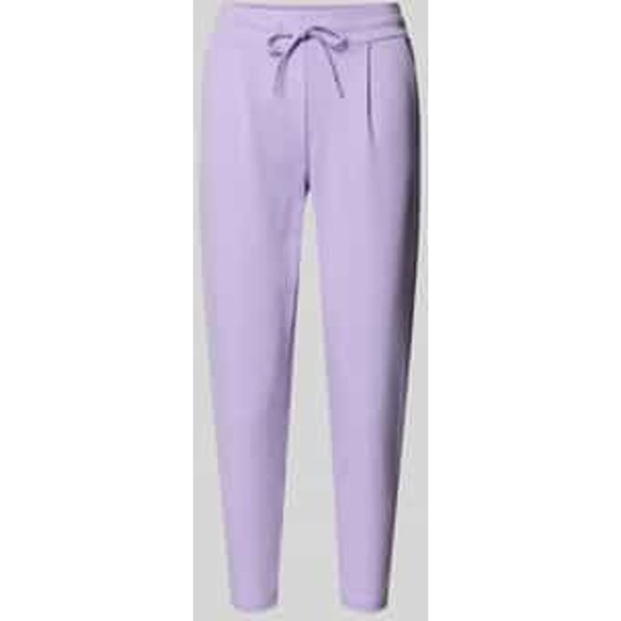 Slim fit stoffen broek Met viscose Model 'Kate'
