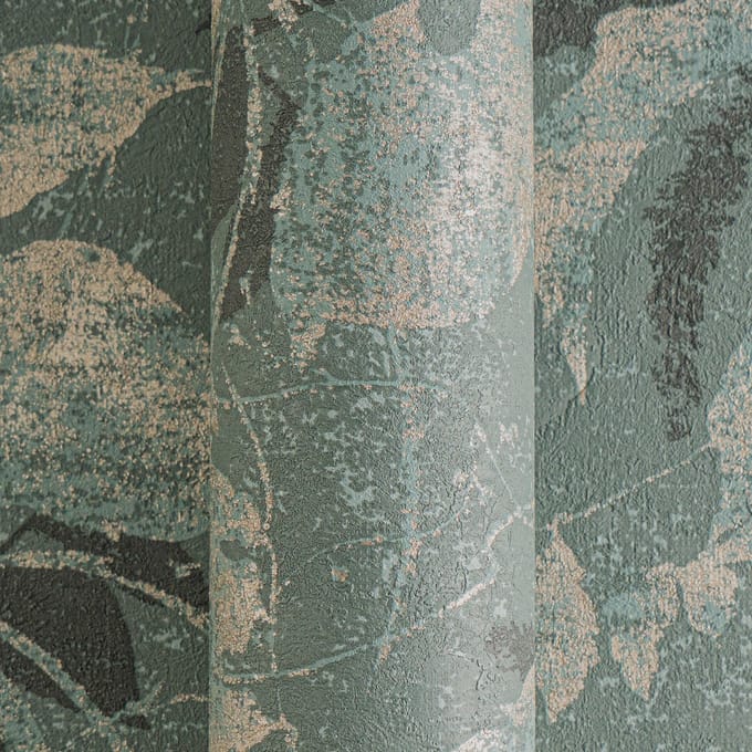 BLADEREN BEHANG | Floraal - Goud Groen - A.S. Création Metropolitan Stories Hot Spots