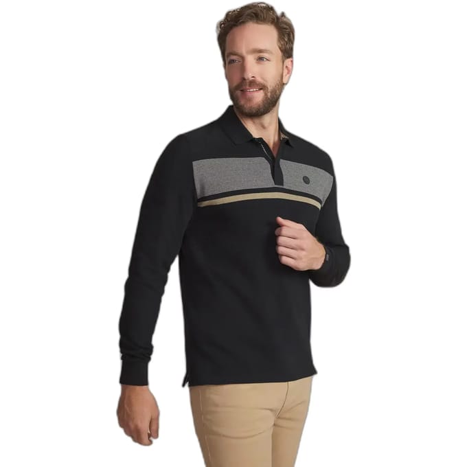 Polo met lange mouwen TBS Kabyepol