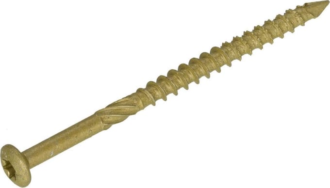 Dynaplus - Gevel- en potdekselschroef - Torx 20 - 4,5 x 70mm - AR-Bronze - CK (200 stuks)