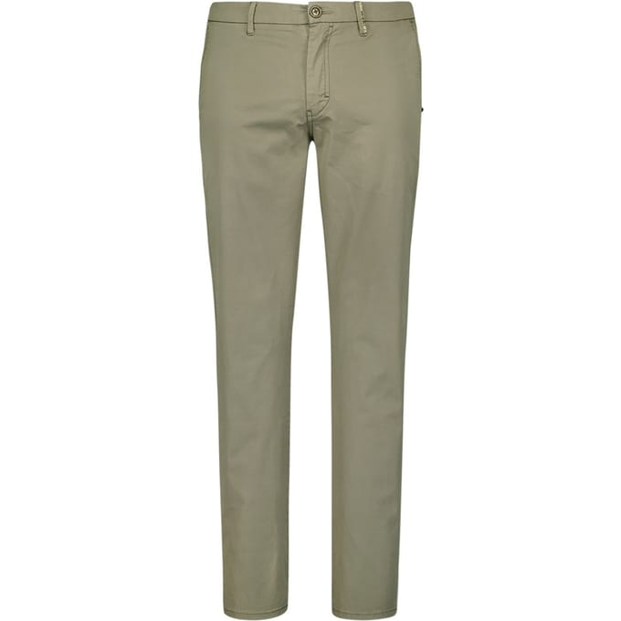 No Excess Pants Stretch Garment Dyed Light Army Größe: W32L32 | Chinos Outlet | Herren | Grün