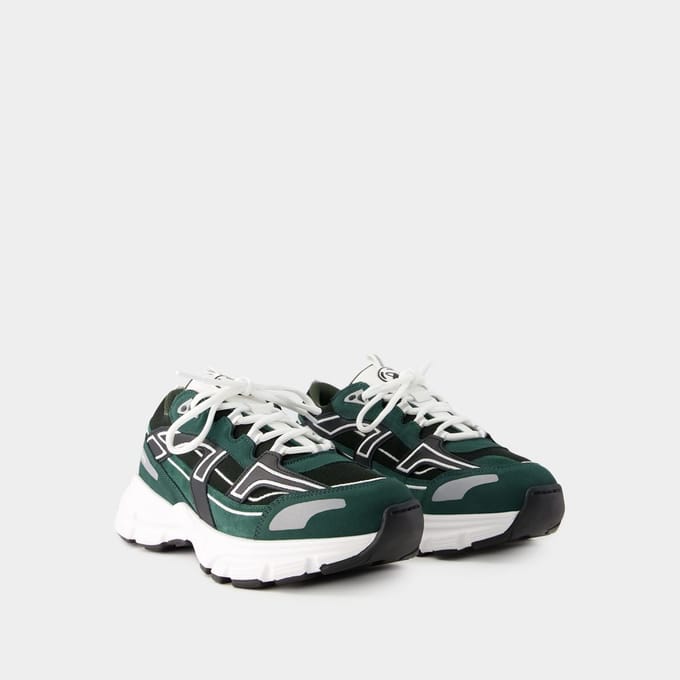 Marathon R Trail Sneakers - Axel Arigato - Leer - Groen/Zwart