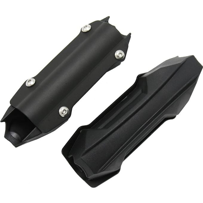 Motorcycle Crash Bar Slider, 25 mm Engine Guard Bumper Crash Bar Protector Frame Bar Bescherming zwart