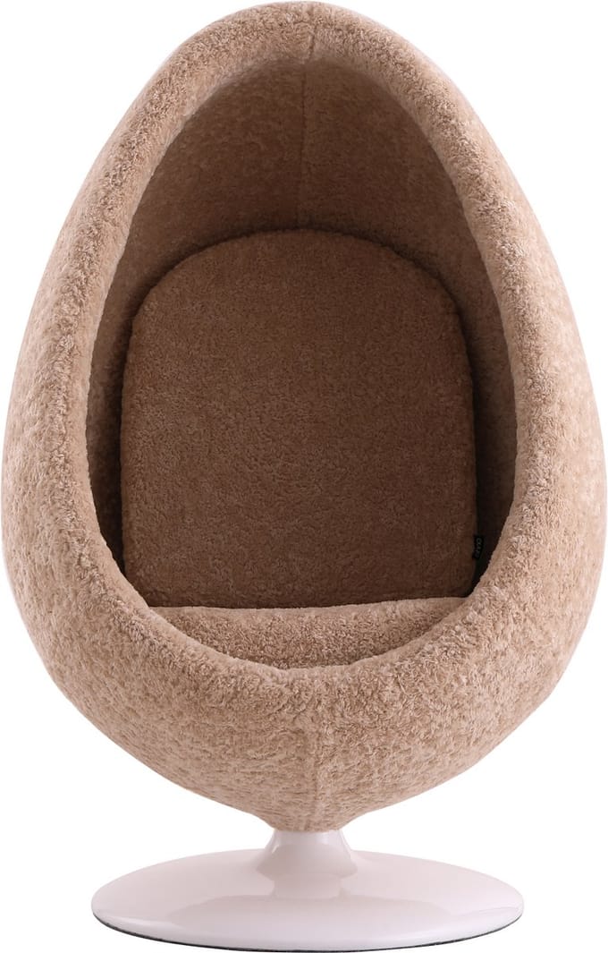 York - Egg Loungestoel - Beige