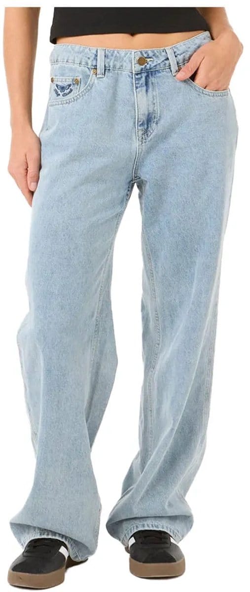 Rip Curl Aggie Relaxed Spijkerbroek Blauw 30 Vrouw
