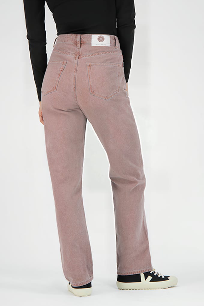 Mud Jeans Relax Rose Terra Taglia: W30L30 | Pantaloni larghi Outlet | Donna | Rosa