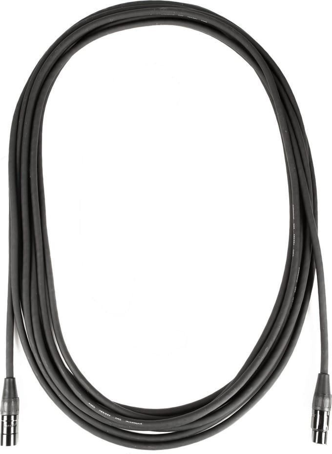 lightmaXX Ultra Series 5-Pin DMX Cable 10m (Black) - DMX-kabel