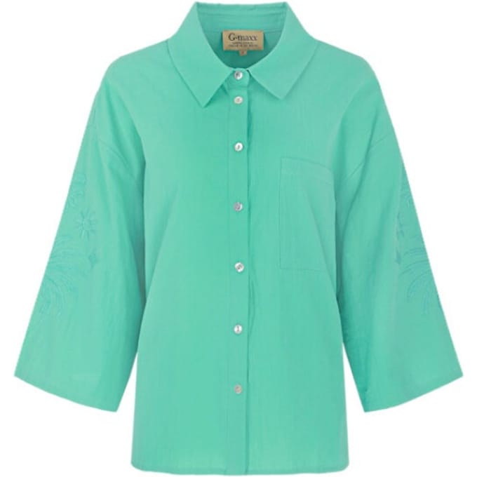 G-Maxx blouse Isaline - Pool blue