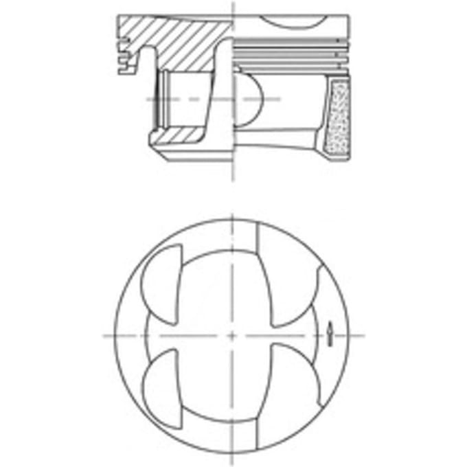 Zuiger KOLBENSCHMIDT 41705600