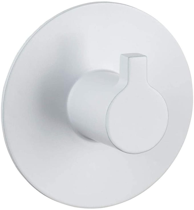 Wenko Wandhaak Rina 6 Cm Staal Wit