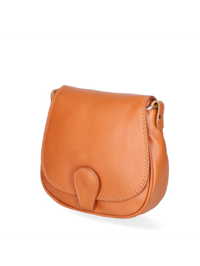Gave Lux schoudertas vrouwen DARK COGNAC