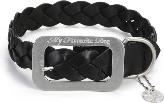 Leren halsband