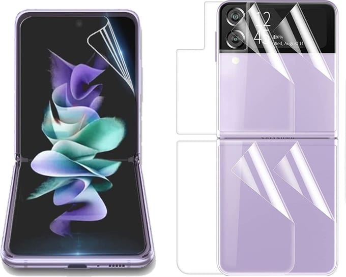 Geschikt voor Samsung Flip 3 Screenprotector - Geschikt voor Samsung Flip 3 Screen Protector - Folie