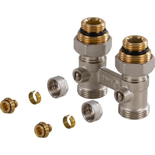 Dynamic Way H-onderblok 3/4" recht vloer