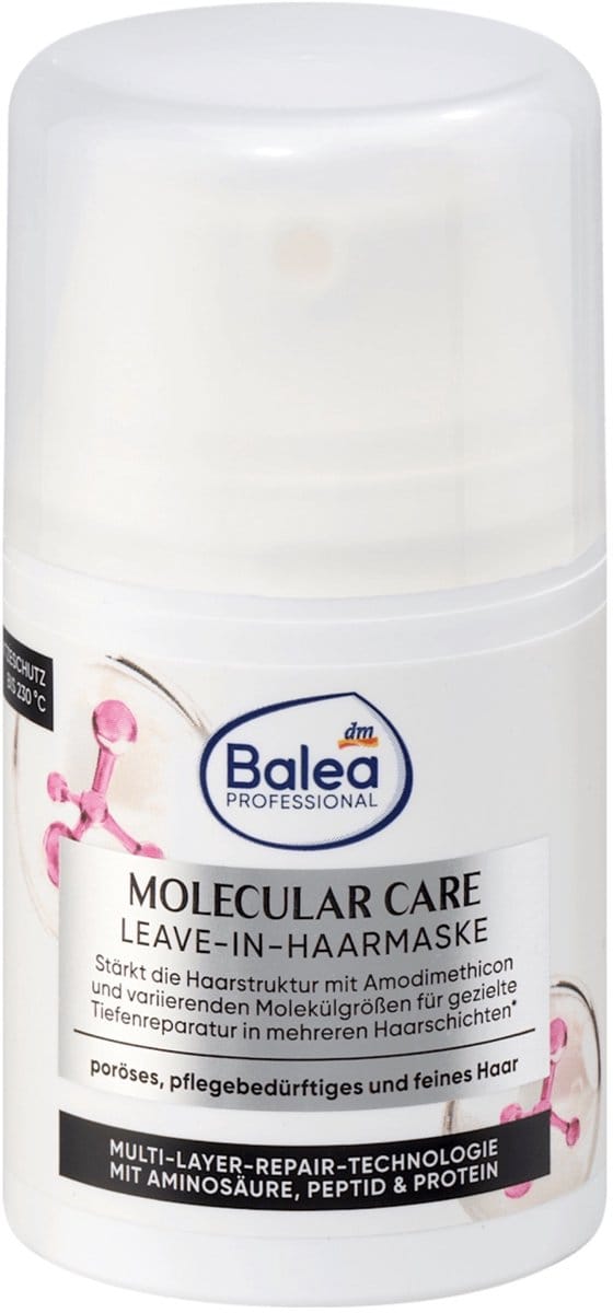 Balea PROFESSIONAL Leave-in haarmasker Molecular Care, 50 ml