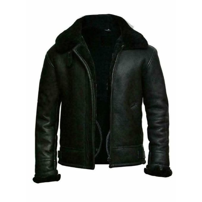 Herenjas Grote Revers Bont Alles-in-één Jas Langemouwen Bontjas 4XL gray