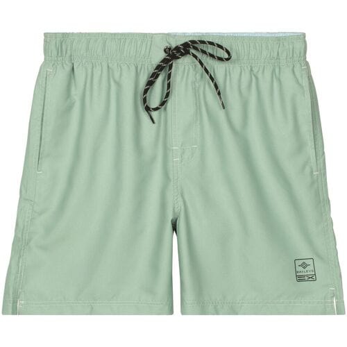 Baileys Swim Short Allover Printed 2-Tone Drawstring Misty Green / male