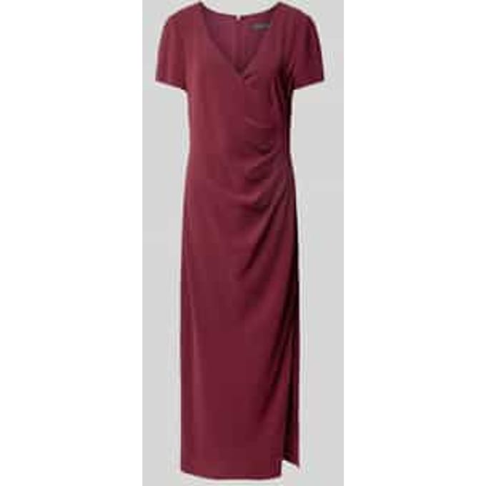 Maxi-jurk met V-hals
