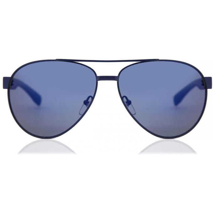 Lacoste Aviator Mens Blue Blue Blauwe zonnebril