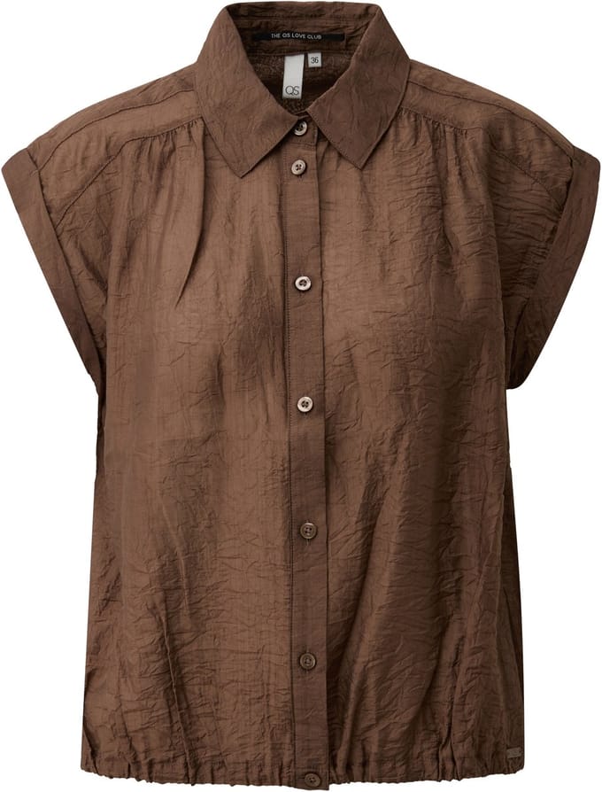 Mouwloze damesblouse QS Loose Fit