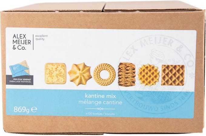 Alex Meijer Kantine mix - Doos 150 stuks