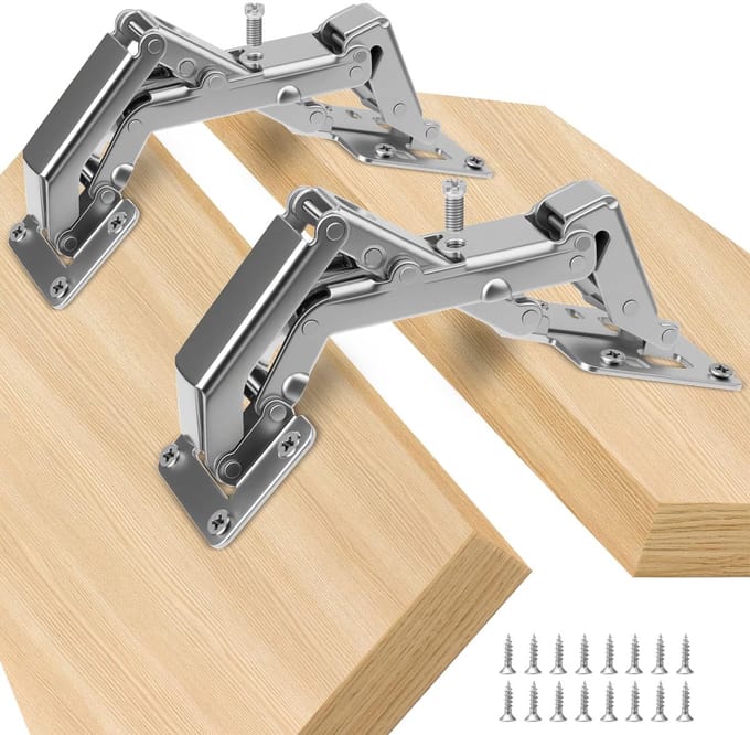 SolidKeus - Set van 2 Soft Close Scharnieren voor Kastdeuren