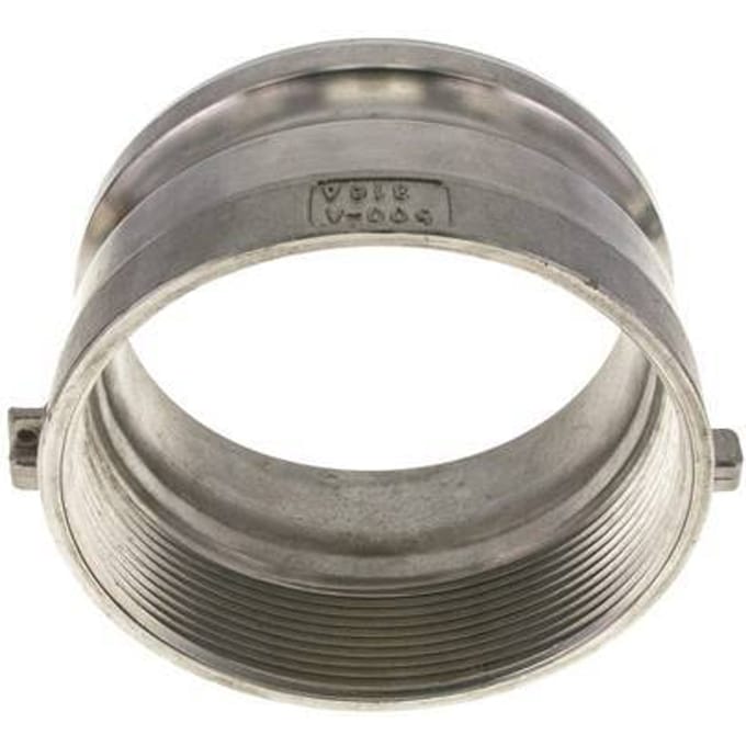Camlock DN 120 (5'') Koppeling Rvs5'' NPT binnendraad Type A MIL-C-27487