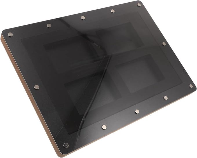 Kaart Display Frame - Verzamelkaart Vitrine - Kaarten Presenteren - Wandmontage Mogelijk - 38.5 cm Breed - Zwart