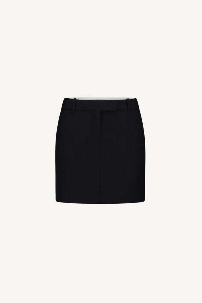 By-Bar Noora Short Skirt Midnight Größe: L | Miniröcke Outlet | Damen