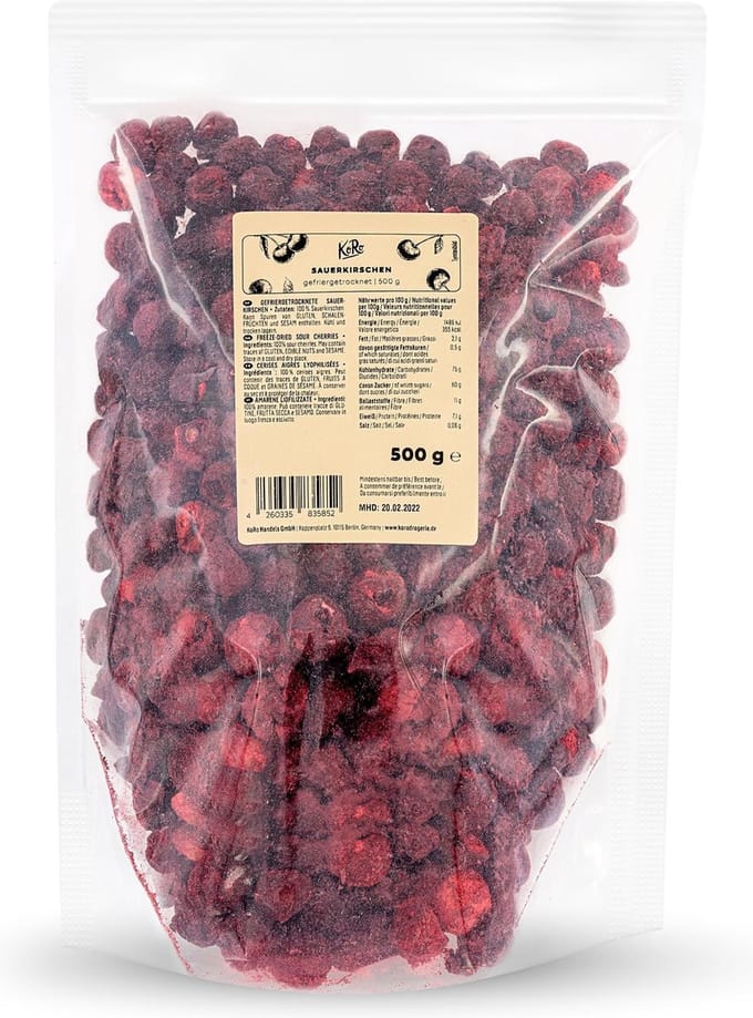 KoRo | Gevriesdroogde zure kersen 500 g