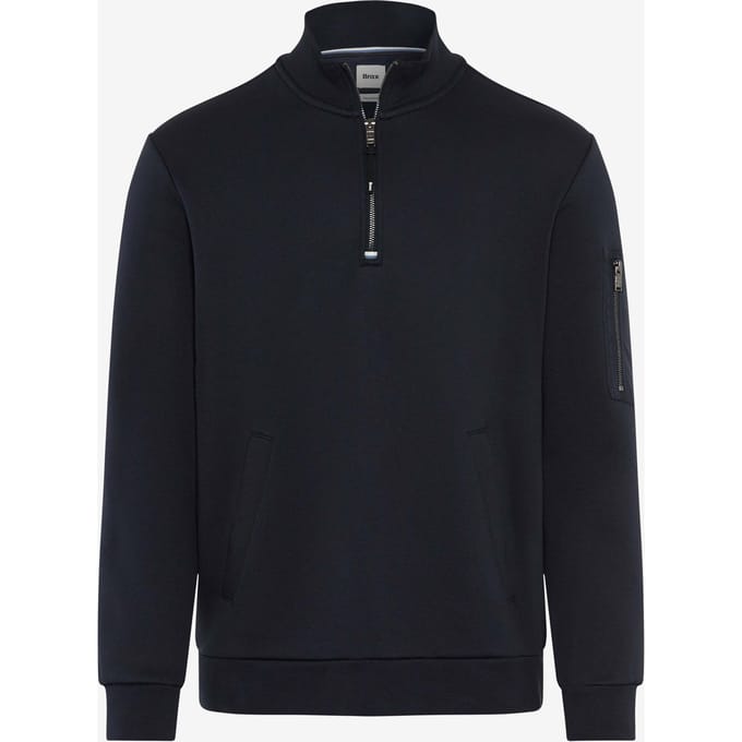 Brax Heren Troyer  Style SION night blue, donkerblauw, maat M