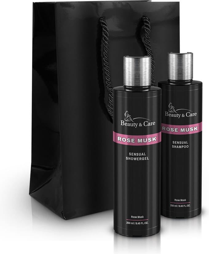 Douchepakket Rozenmusk - Beauty & Care - 1 Set. new