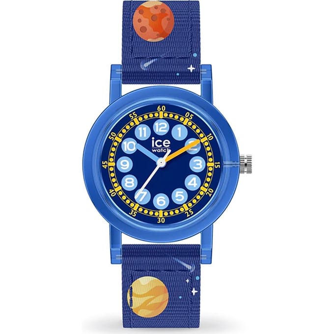 Ice Watch ICE learning - Blue space 024500 Horloge - Nylon - Blauw - Ø 28 mm