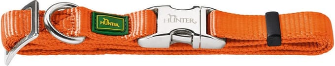 Dog collar Hunter Alu-Strong Orange Size L (45-65 cm)