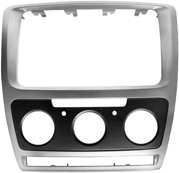 2 DIN Car Refitting DVD Diaphragma Frame voor Dashboard Audio Apertuur Stereo Radio en CD Panel Accessoires