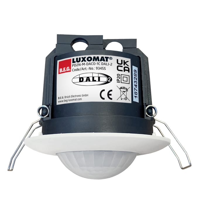 Beg Pd2N Dali-2 Bewegingsdetector 10M Bereik Wit Ip20 - 93455