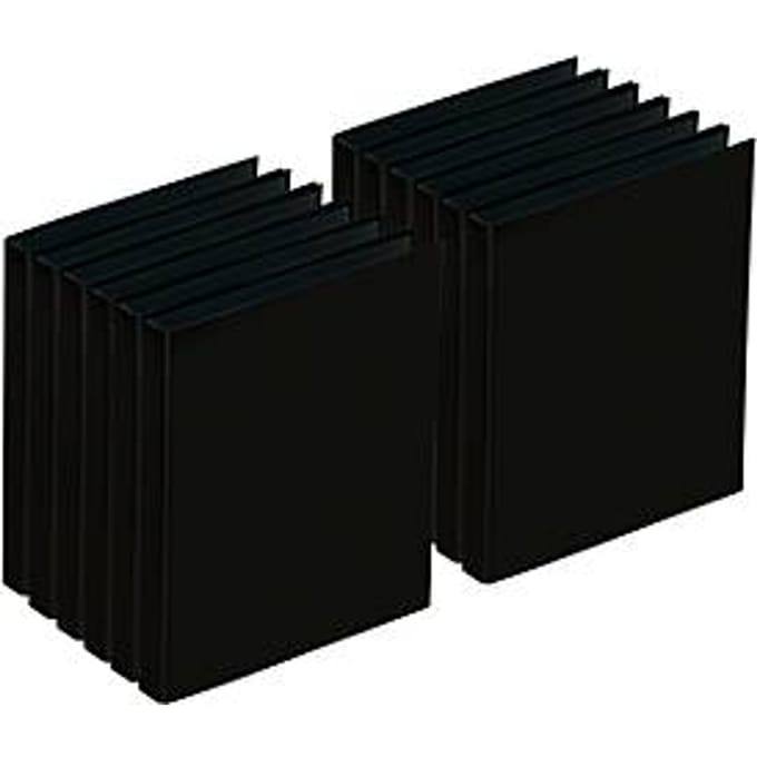 PAGNA ringmap, 4-voudig mechnisme, A4, rugbreedte 35 mm, 12 stuks, zwart