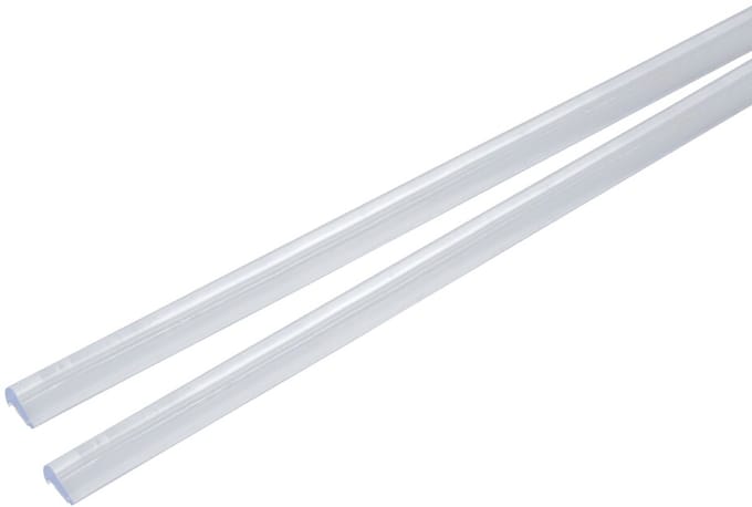 Deurbeschermer 650 mm 2 stuks - doorzichtig