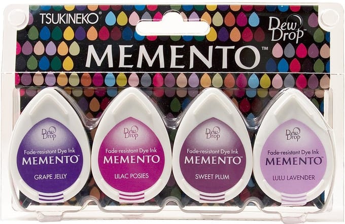4 inktdruppels - Memento Tsukineko