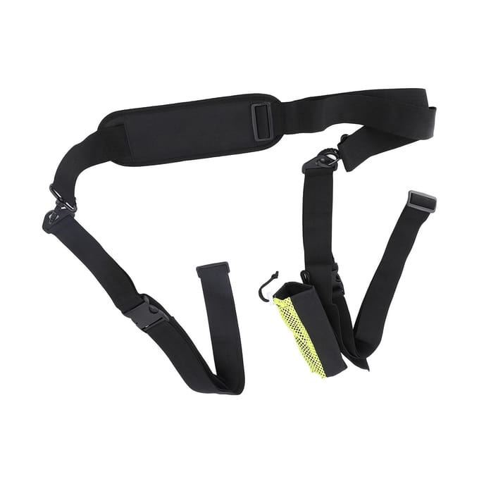 Surfplank Draagriem Verstelbaar Heavy Duty Paddleboard Schouderband met Fleshouder black